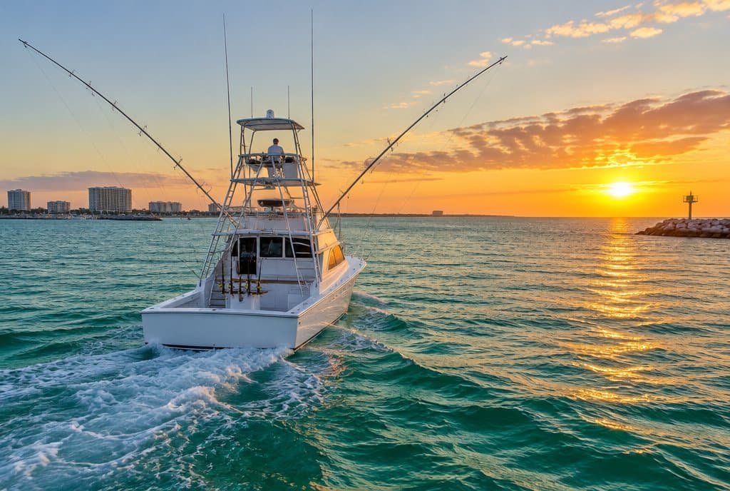 Fishing charters - Destin Harbor