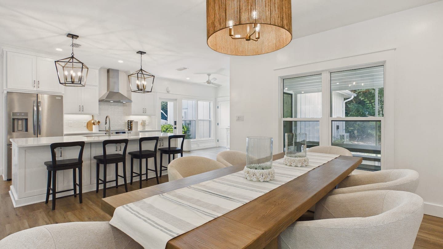 Dining table and kitchen island