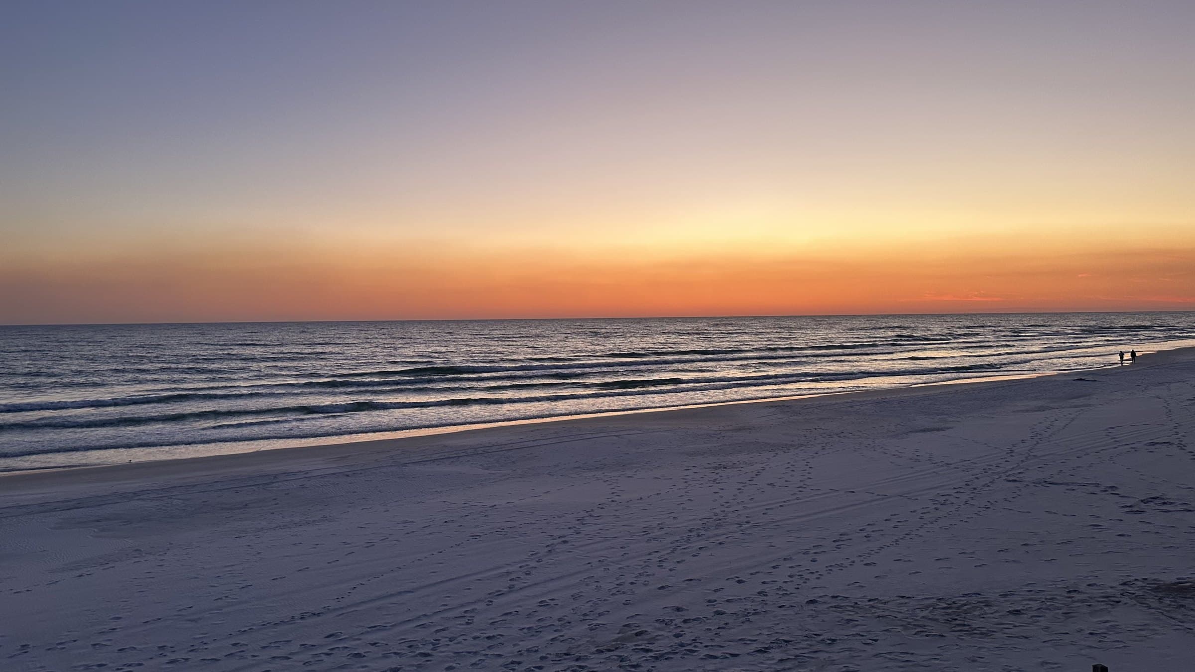 Sunset over the Gulf